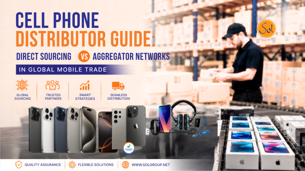 Cell Distributors Cell Phone Distributor Guide: Direct vs Aggregator Sourcing